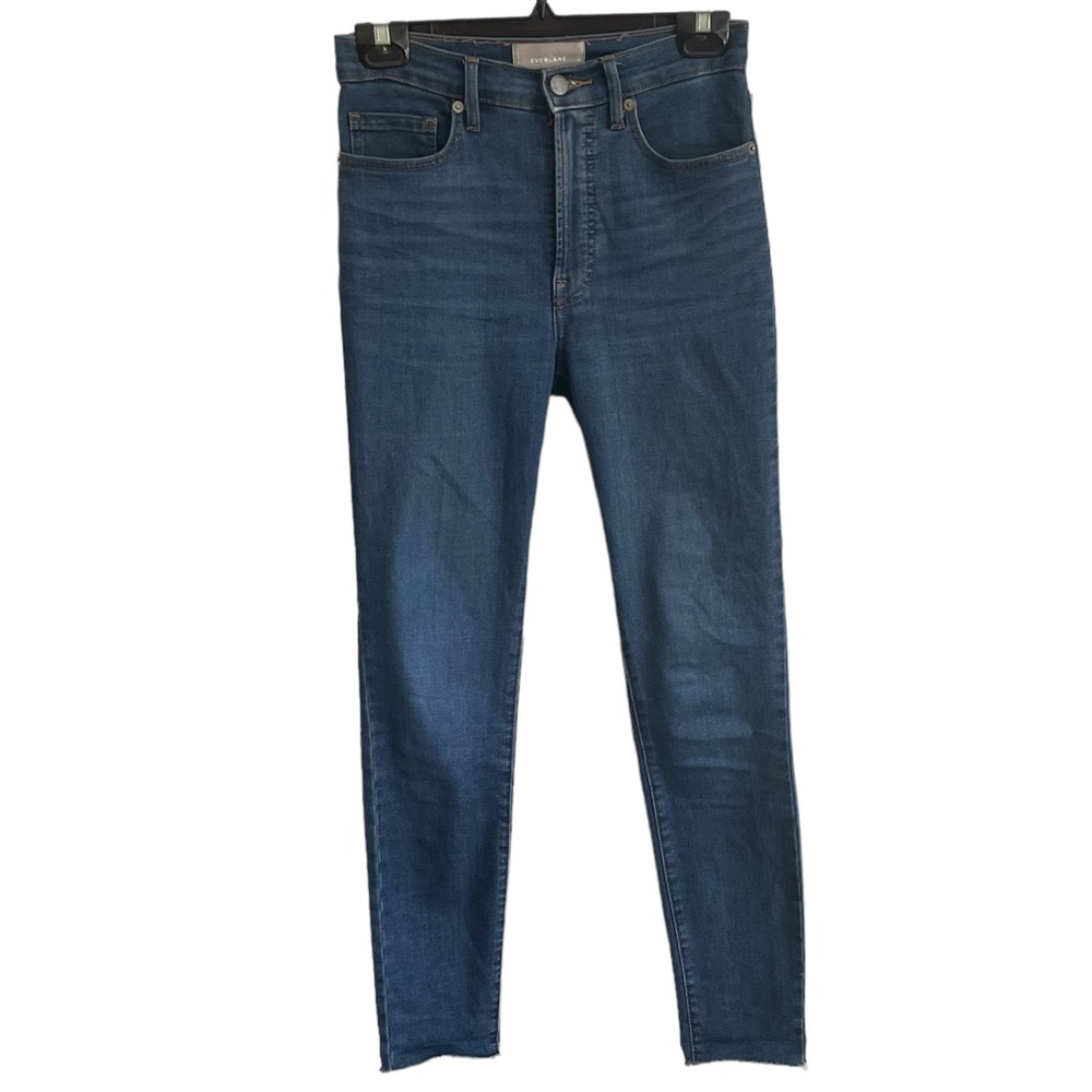 Everlane The Authentic Stretch High-Rise Skinny 26 Tall - Picture 2 of 9